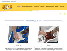 Tablet Screenshot of easy-guitar.de